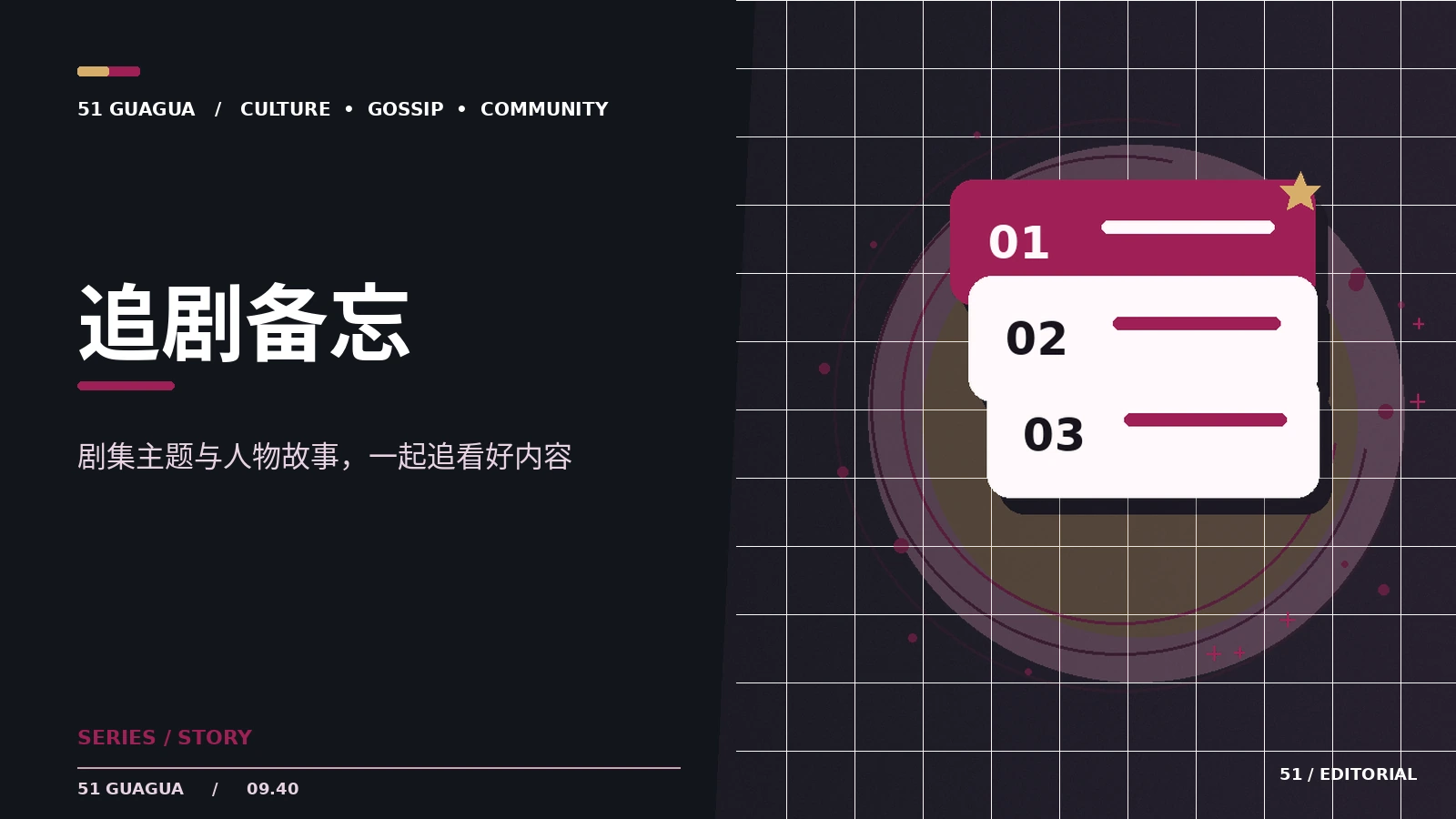 观看一部剧集时怎样整理角色关系